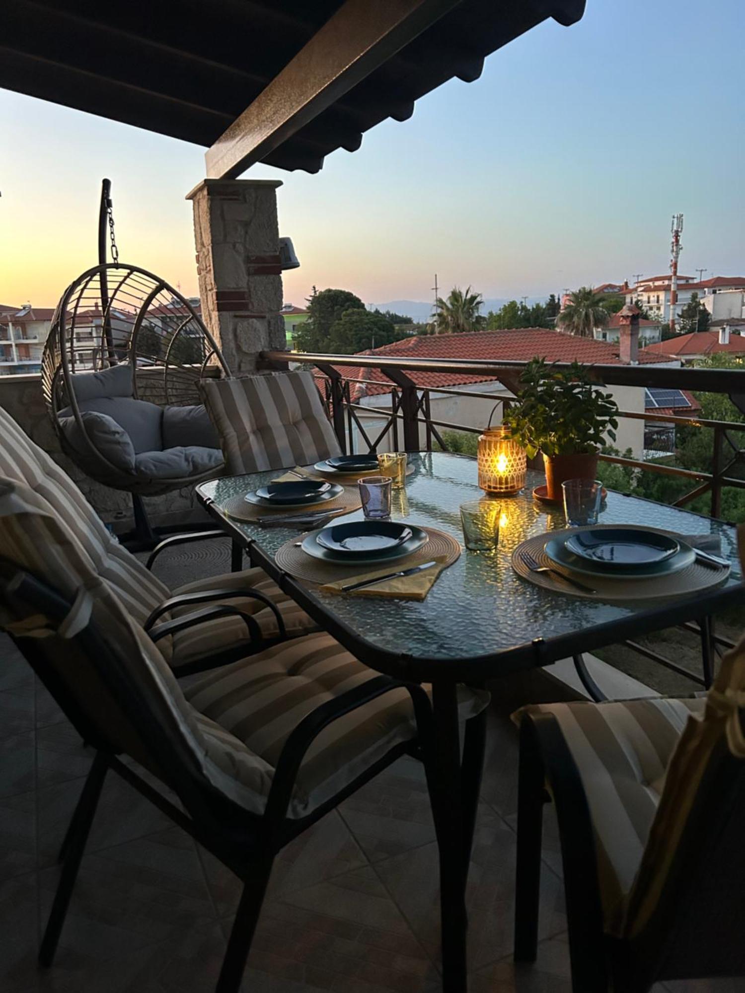 Stone House In Afytos Apartment Ngoại thất bức ảnh