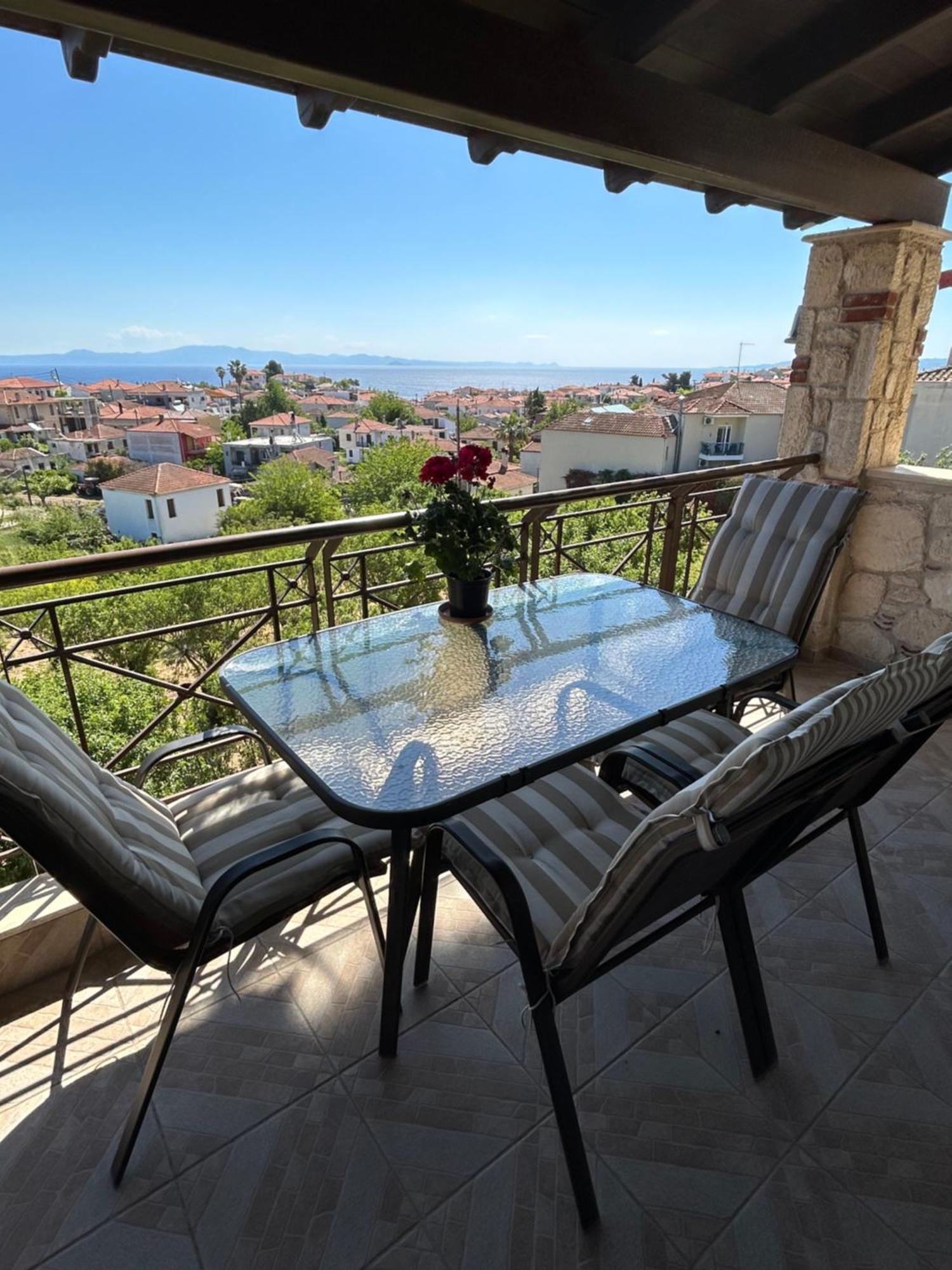 Stone House In Afytos Apartment Ngoại thất bức ảnh