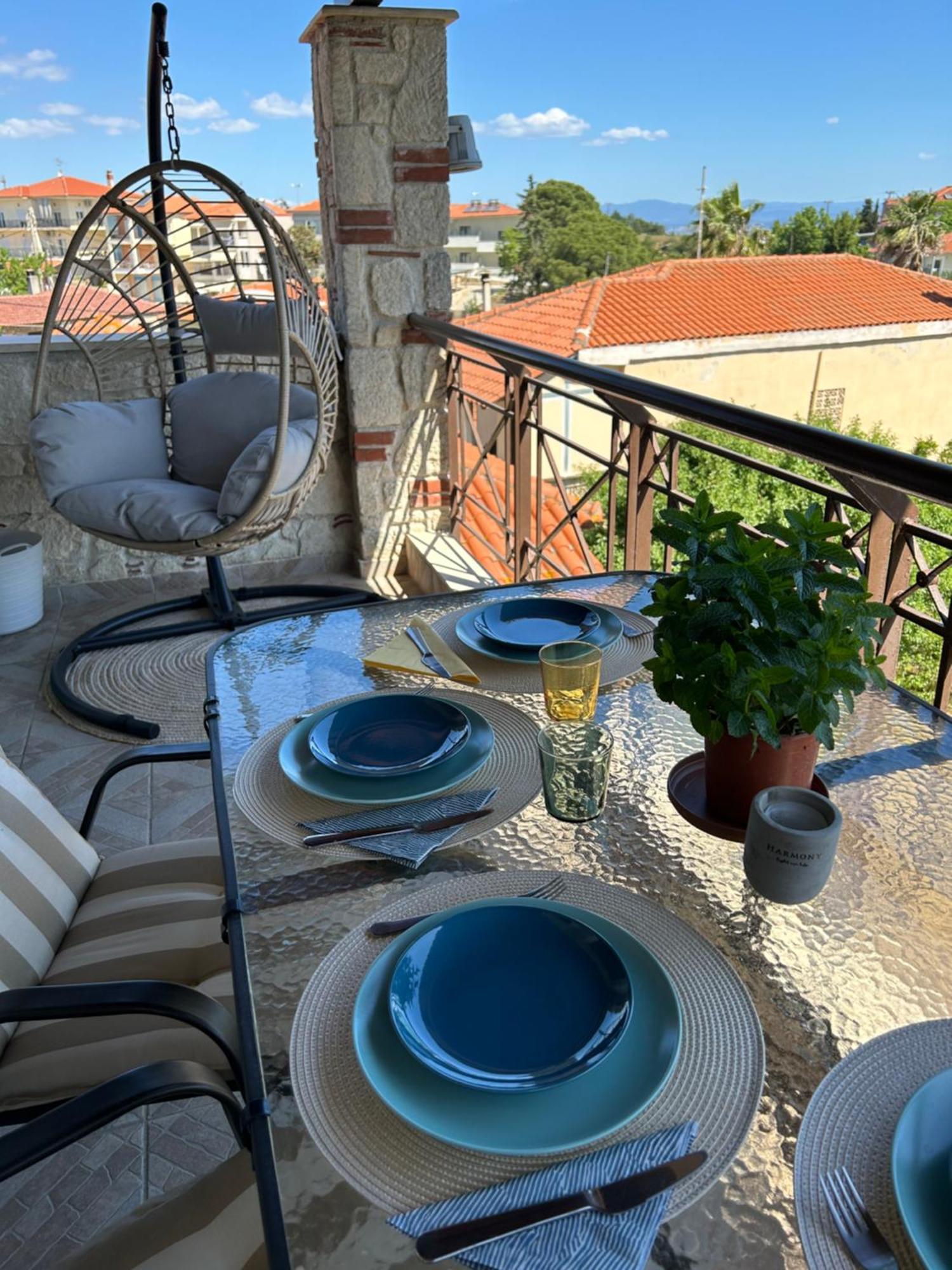 Stone House In Afytos Apartment Ngoại thất bức ảnh